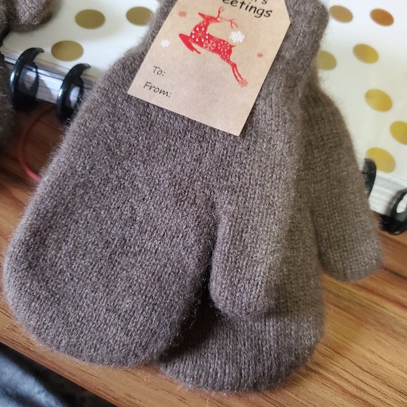 100%Yak wool kids mittens - Picture 3 of 3